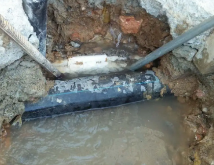 普宁测漏水之水管漏水